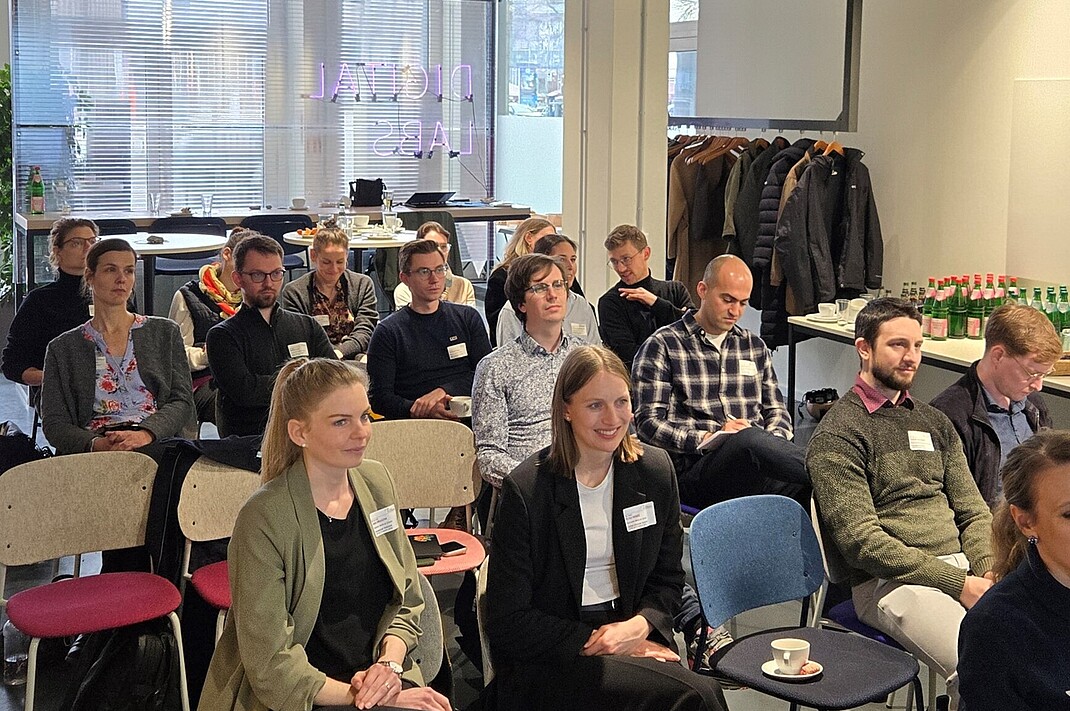 nTTP-GCT-Fellows während des Vortrags der Programmleitung